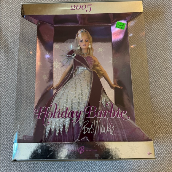 2005 Holiday Barbie Doll by Bob Mackie Mattel Collector Edition NWT - Picture 1 of 10